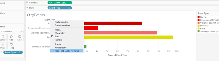 Hide Event Type label