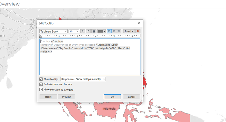 Edit size of bar chart to fit in Tooltip window