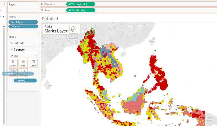 Pull Country to details panel